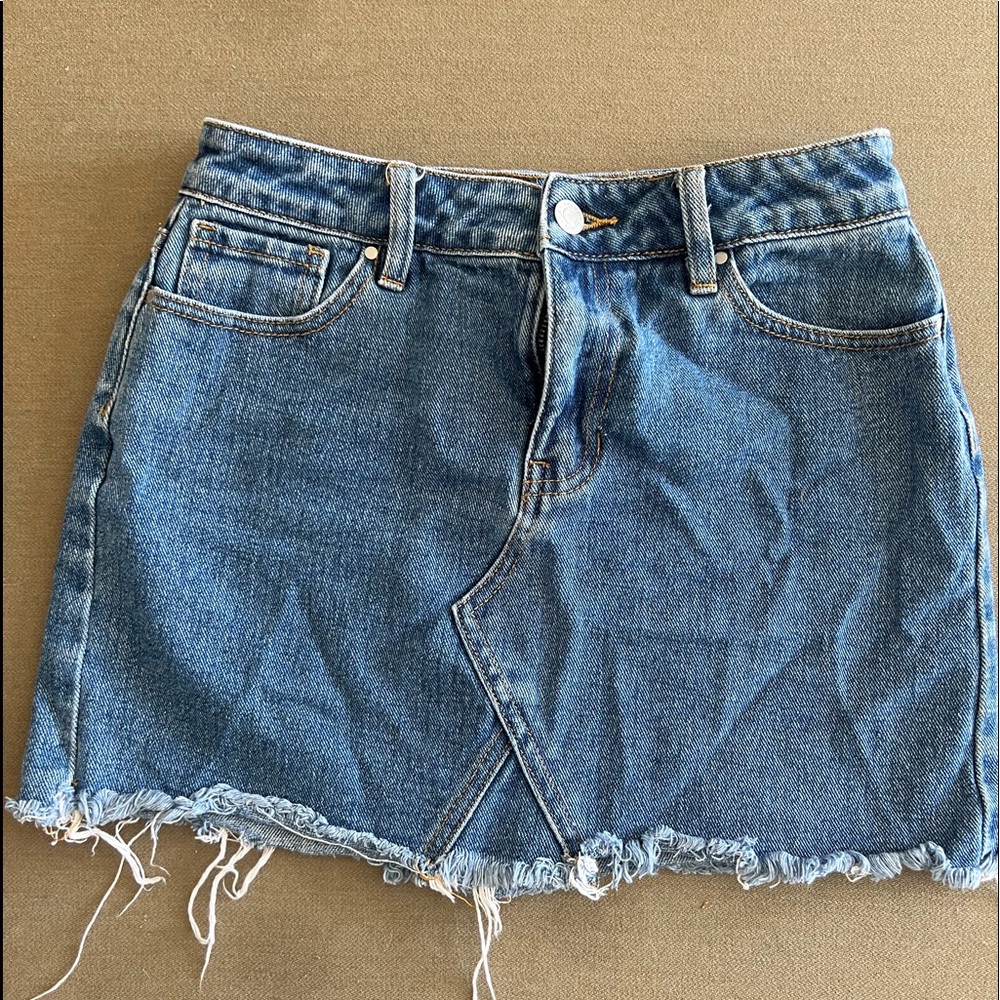 Mini jean skirt from PAC Sun size 24